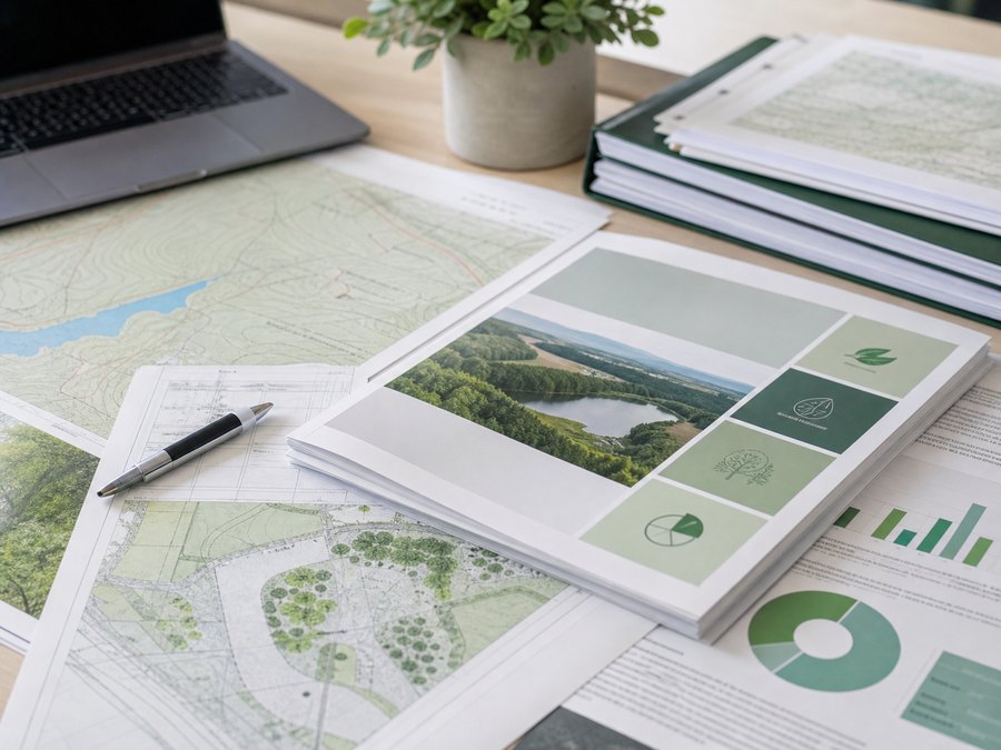 Dokumentace EIA, mapové podklady a environmentální studie